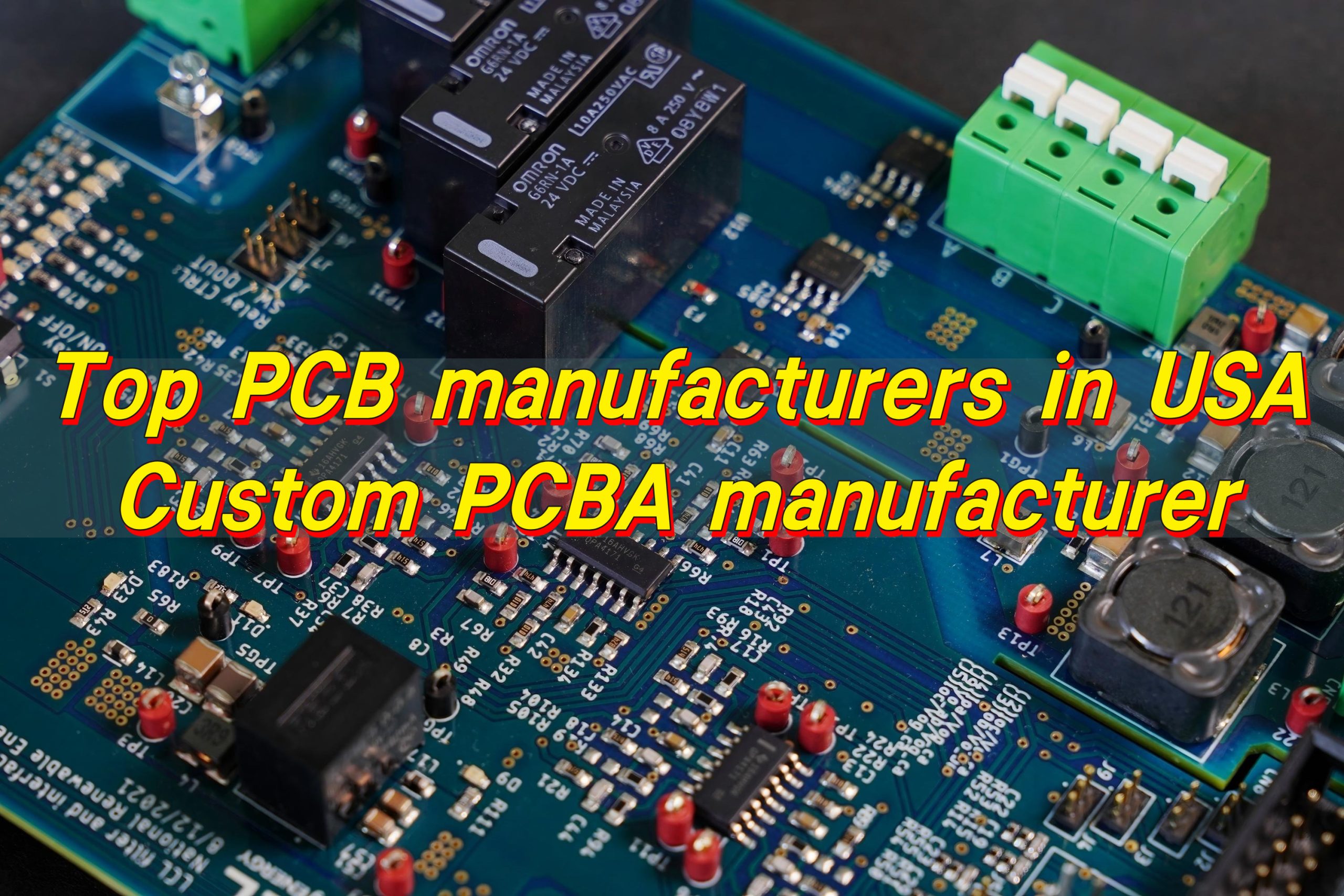 Top PCB Manufacturers in USA, Custom PCBA Manufacturer