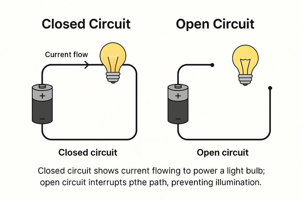 Open Circuit vs Closed Circuit: What Is the Difference?