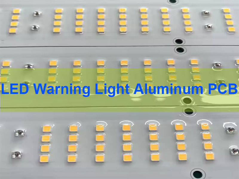 LED Warning Light Aluminum PCB
