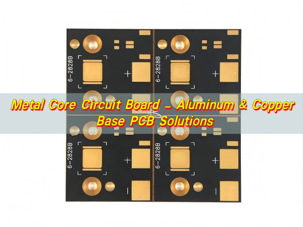 Metal Core Circuit Board – Aluminum & Copper Base PCB Solutions