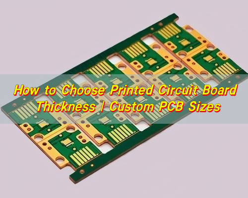 How to Choose Printed Circuit Board Thickness | Custom PCB Sizes
