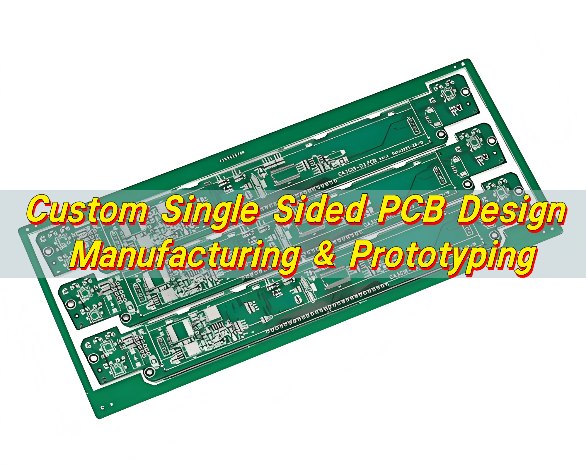 Custom Single Sided PCB Design | Manufacturing & Prototyping
