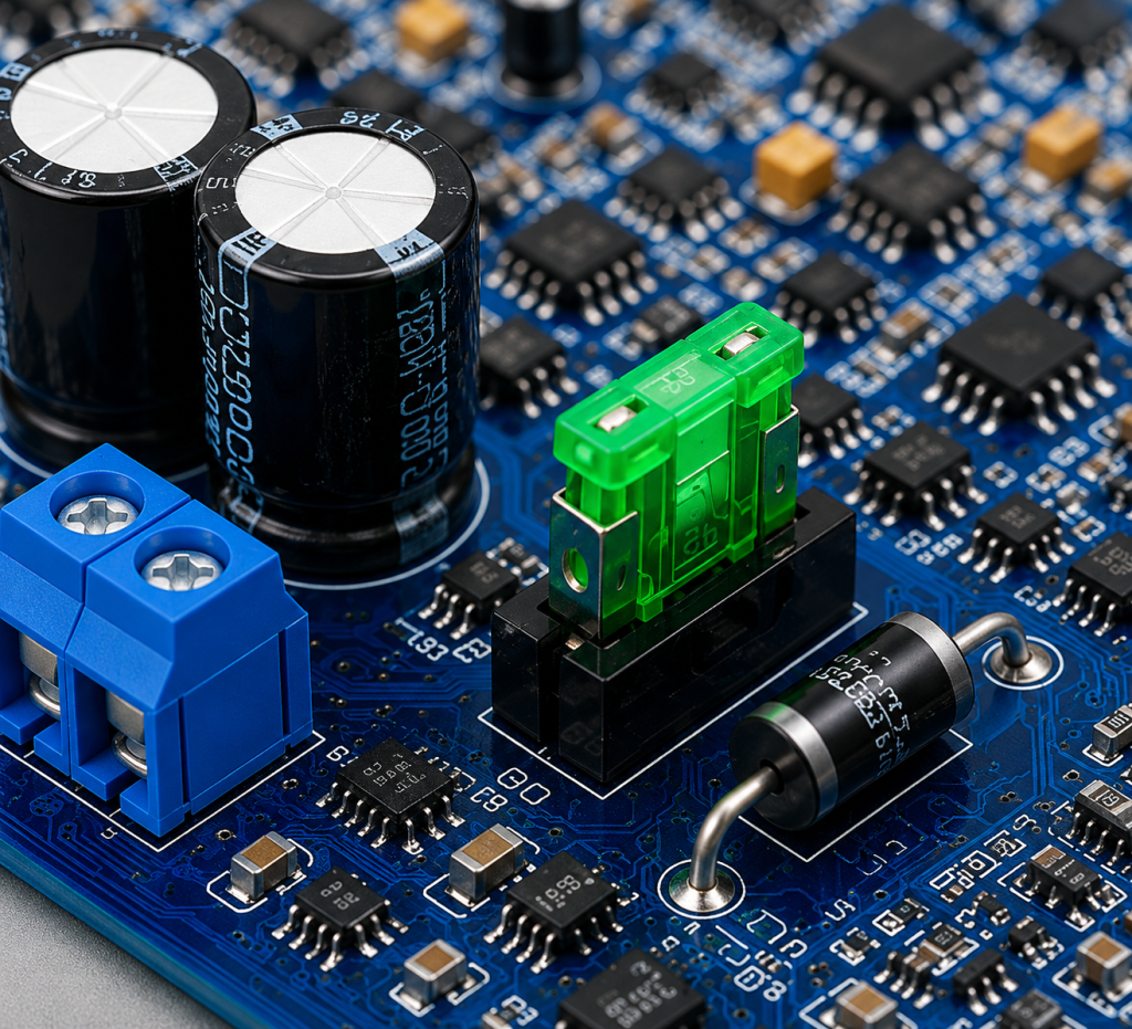 Reverse Polarity Protection Diode, https://www.bestpcb.vn/2026/05/27/reverse-polarity-protection-diode/