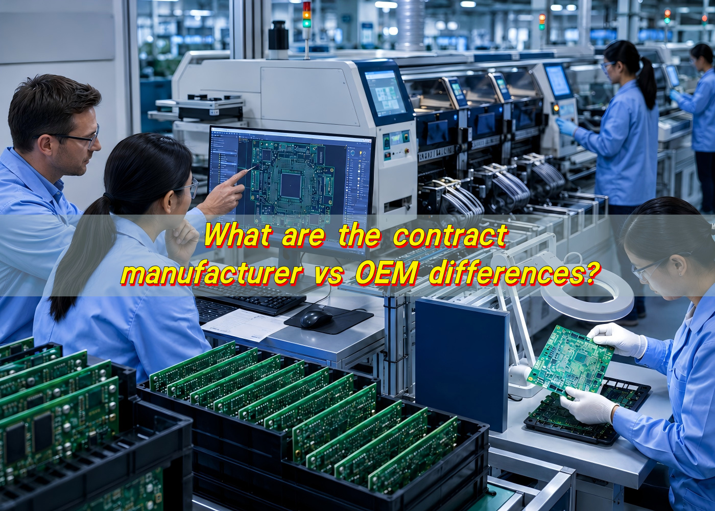What are the contract manufacturer vs OEM differences?